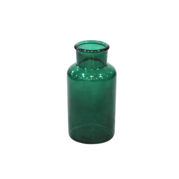 PAINTED GLASS BOTTLE