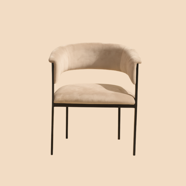 Velura Curve Chair