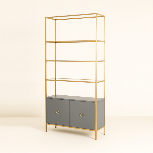 Aurelia Luxe Shelf & Cabinet