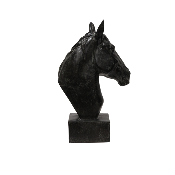 The Dark Stallion Sculpture