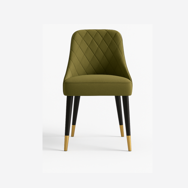 Olive Luxe Dining Chair