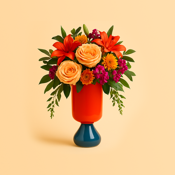 Sunset Splendor Vase - Medium