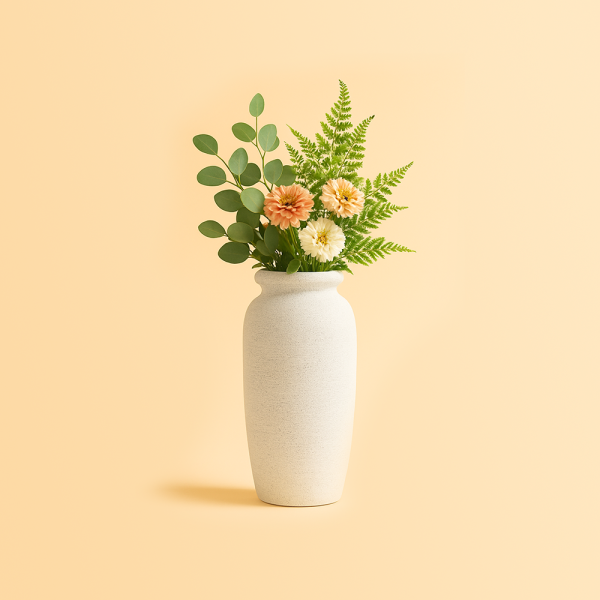 ZenLeaf Sculpted Planter.3PC SET