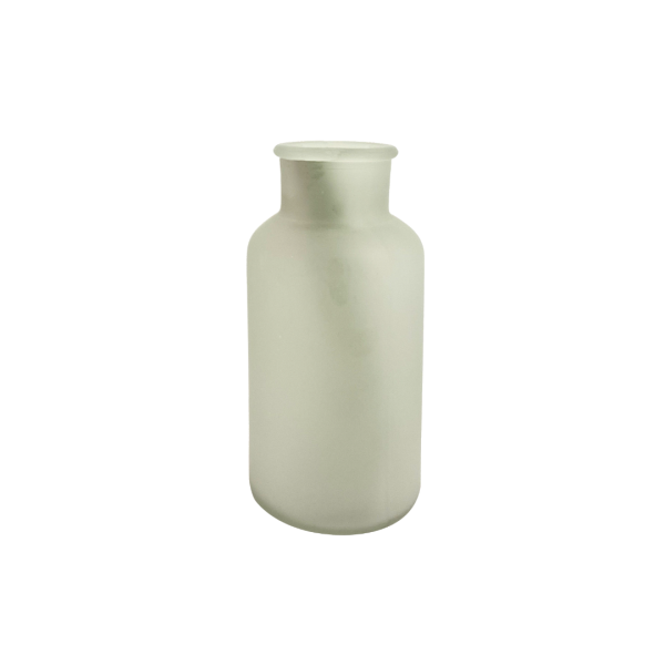 PAINTED GLASS BOTTLE